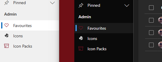 Model Driven Apps Dark Mode Ready Icons in Icons 25